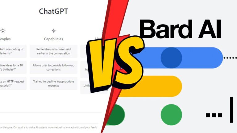 5 ways that ChatGPT is better than Google Bard 2023